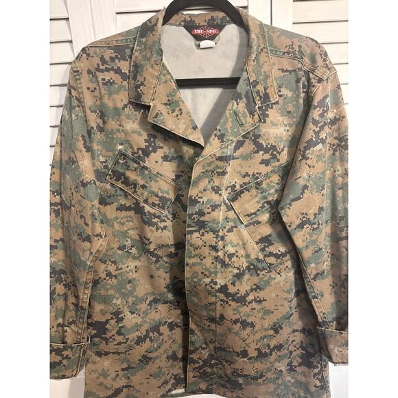 Jacket BDU Tru-Spec Medium Men Digital Camouflage 8415-01-390-8544-Used Cond. - Picture 2 of 9